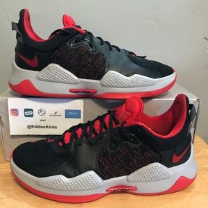 Nike PG 5 'Bred' Size 10.5